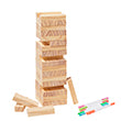 Jeu Jumbling Tower Coloriable - Imprimé Fond Marron