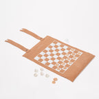 Juego de Corcho Transportable - Marrón