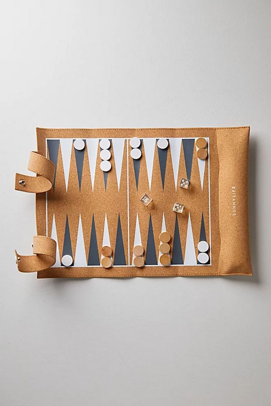 Juego de Corcho Transportable - Marrón