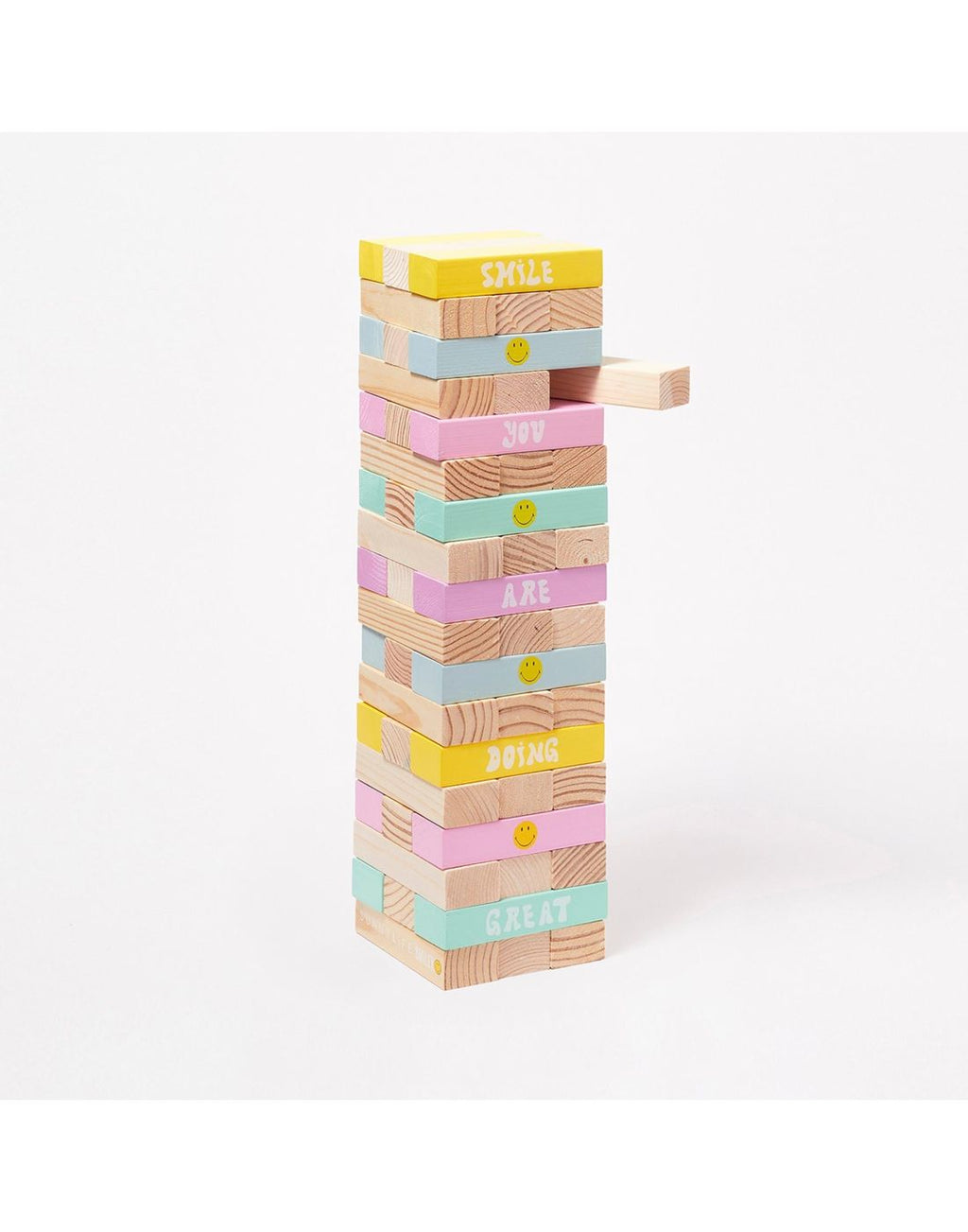 Torre de madera gigante - Smiley