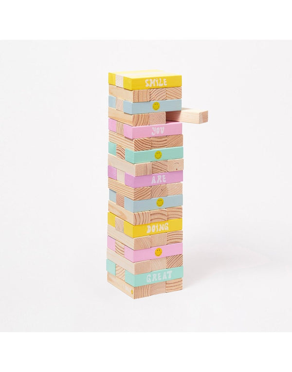 Torre de madera gigante - Smiley