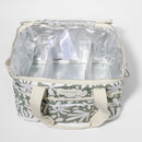 The Vacay Olive Canvas Cooler Bag