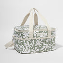 The Vacay Olive Canvas Cooler Bag