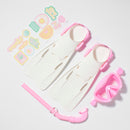 Children's Diving Set, Medium, Summer Sorbet Pink
