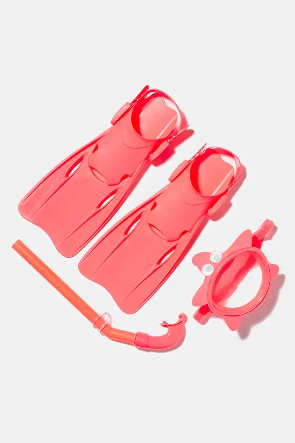 Children's Diving Set Small Melody The Pink Mermaid