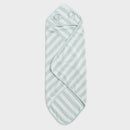 Apple Sorbet Baby Bath Towel - Pastel Green
