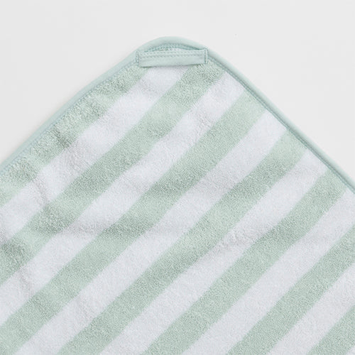Serviette De Bain Bébé Sorbet Pomme - Vert Pastel