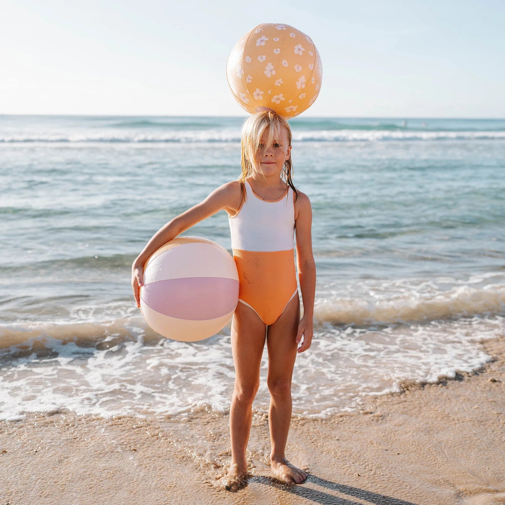 Set De 2 Ballons Gonflables Princesse Cygne - Multicolore