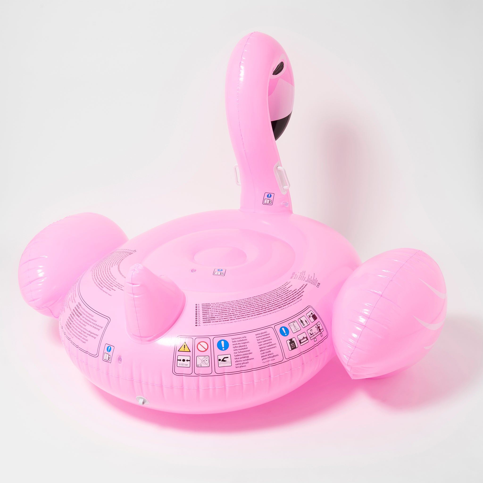 Bouée Gonflable de Luxe Rosie le Flamant Rose Bonbon