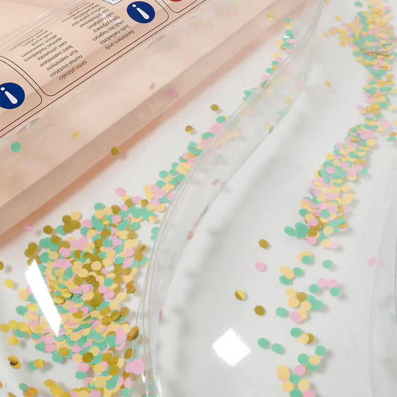 Bouée Gonflable Luxe Lie-On Float Crème Glacée Sunday - Multicolore