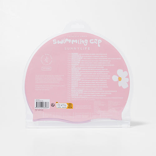 Bonnet De Bain Enfant Princesse Cygne - Multicolore