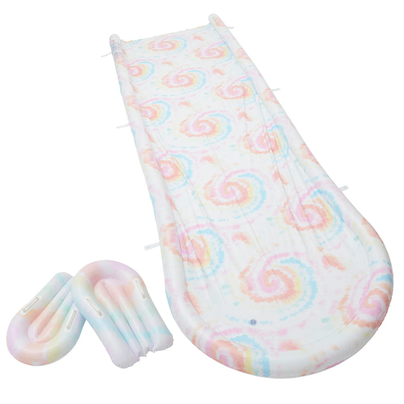 Ensemble De Planche À Glisser, Toboggan Et Bodyboard Tie-Dye