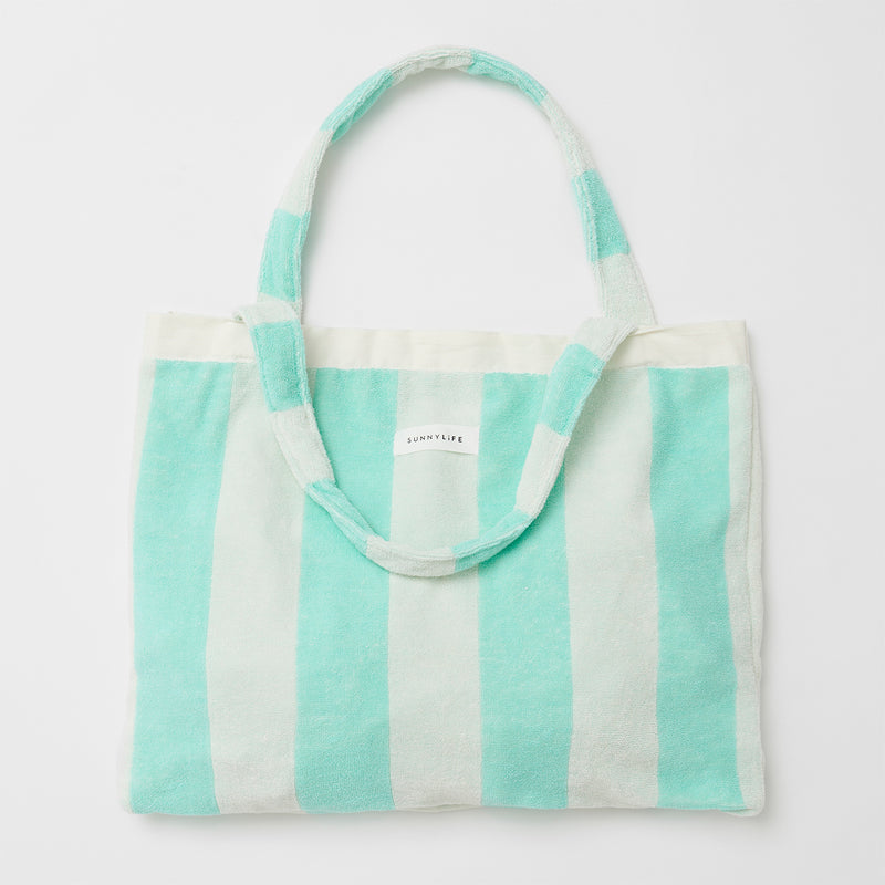 Toalla de playa/bolso de mano 2 en 1 Rio Sun - Multicolor