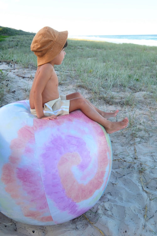 Ballon De Plage Gonflable Géant - Tie Dye