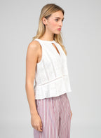 Debardeur Semina Blanc