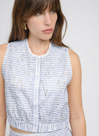 Chemise Salyta Bleu