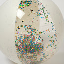 Ballon De Plage Gonflable À Paillettes Barbe À Papa