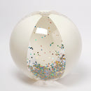 Ballon De Plage Gonflable À Paillettes Barbe À Papa