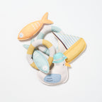 Ensemble De 6 Figurines Dive Buddies Sid La Mouette