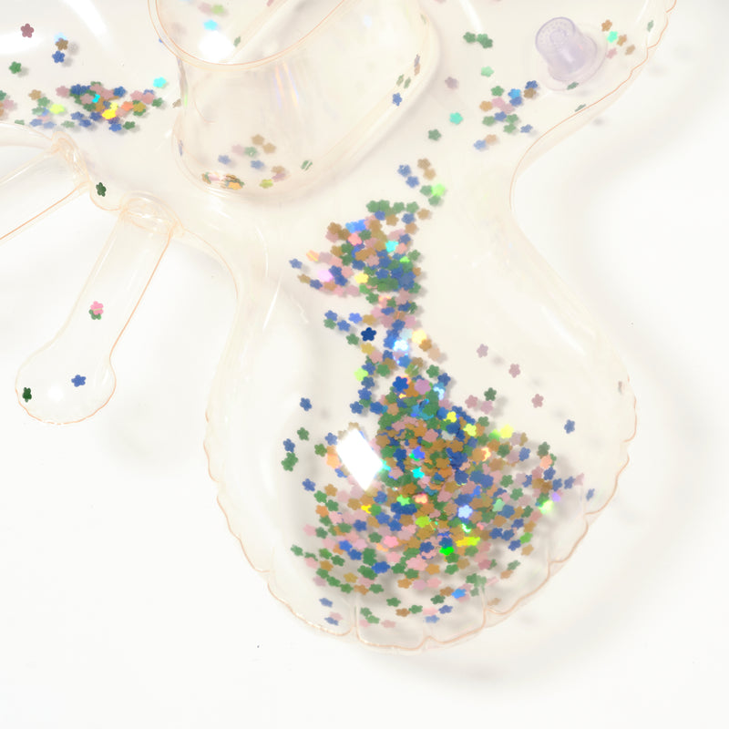 Ensemble De 2 Nouilles Gonflables Pour Enfants, Barbe À Papa Pailletée