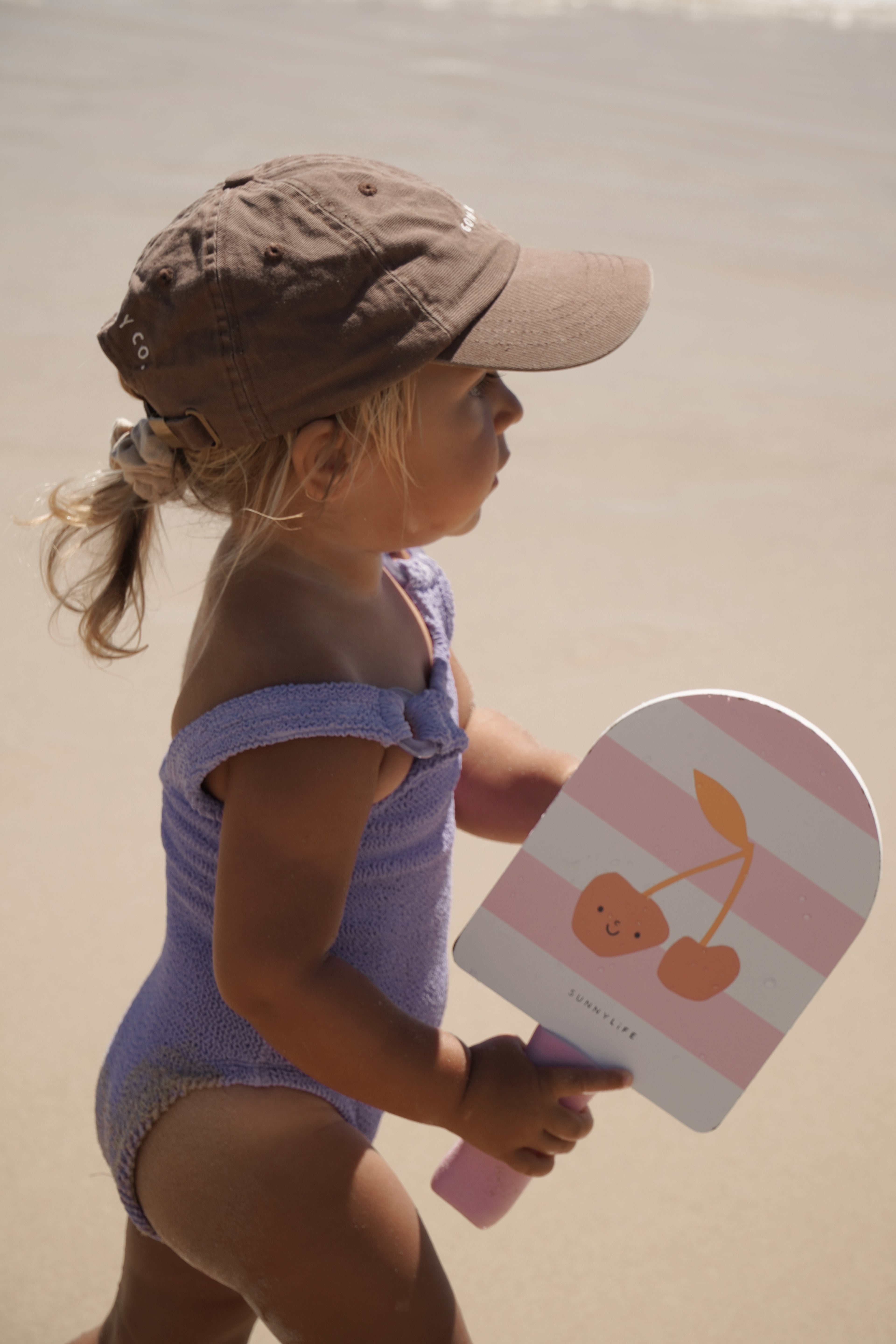 Raquettes De Plage à Scratch - Barbe A Papa Et Cerises