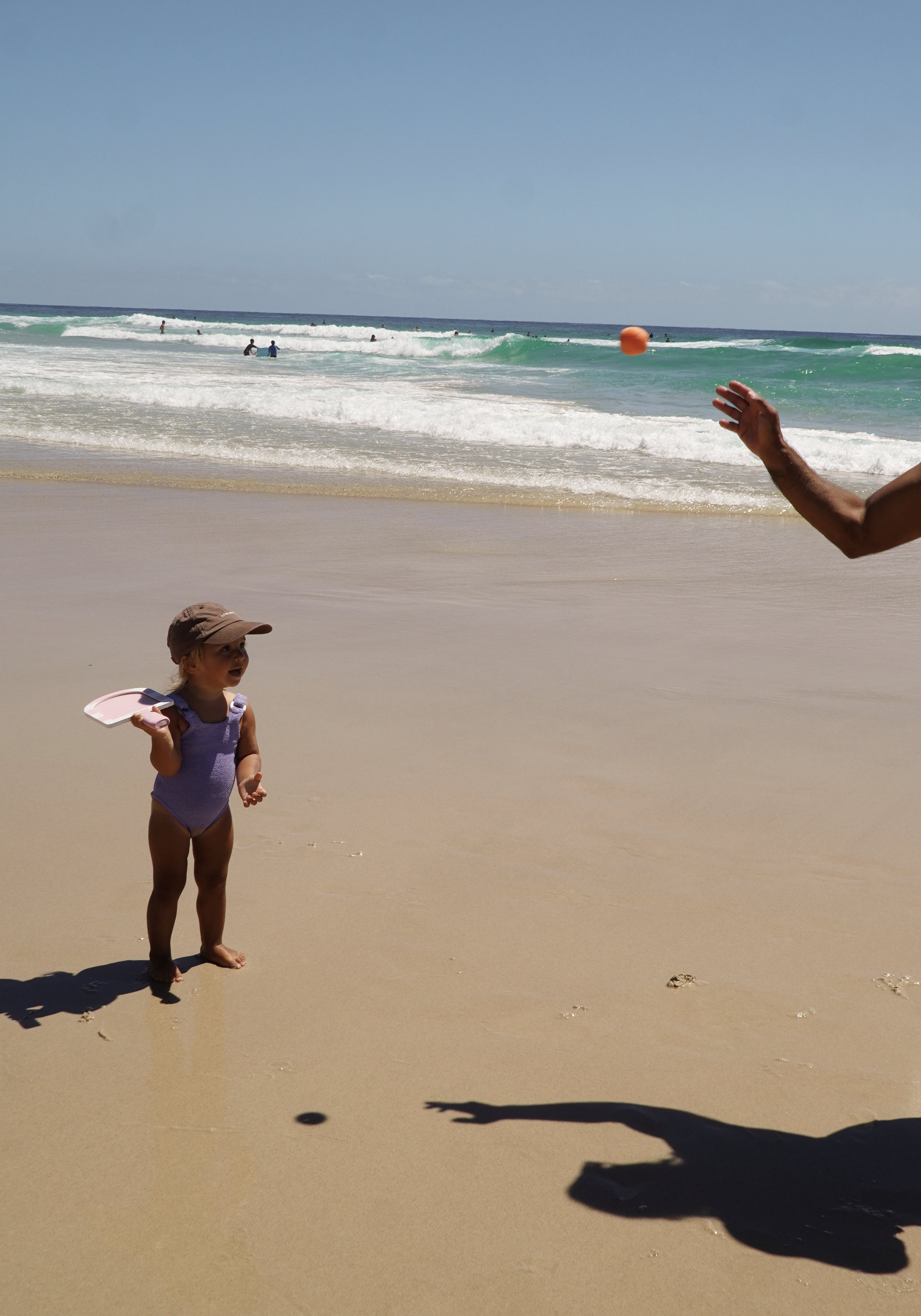 Raquettes De Plage à Scratch - Barbe A Papa Et Cerises