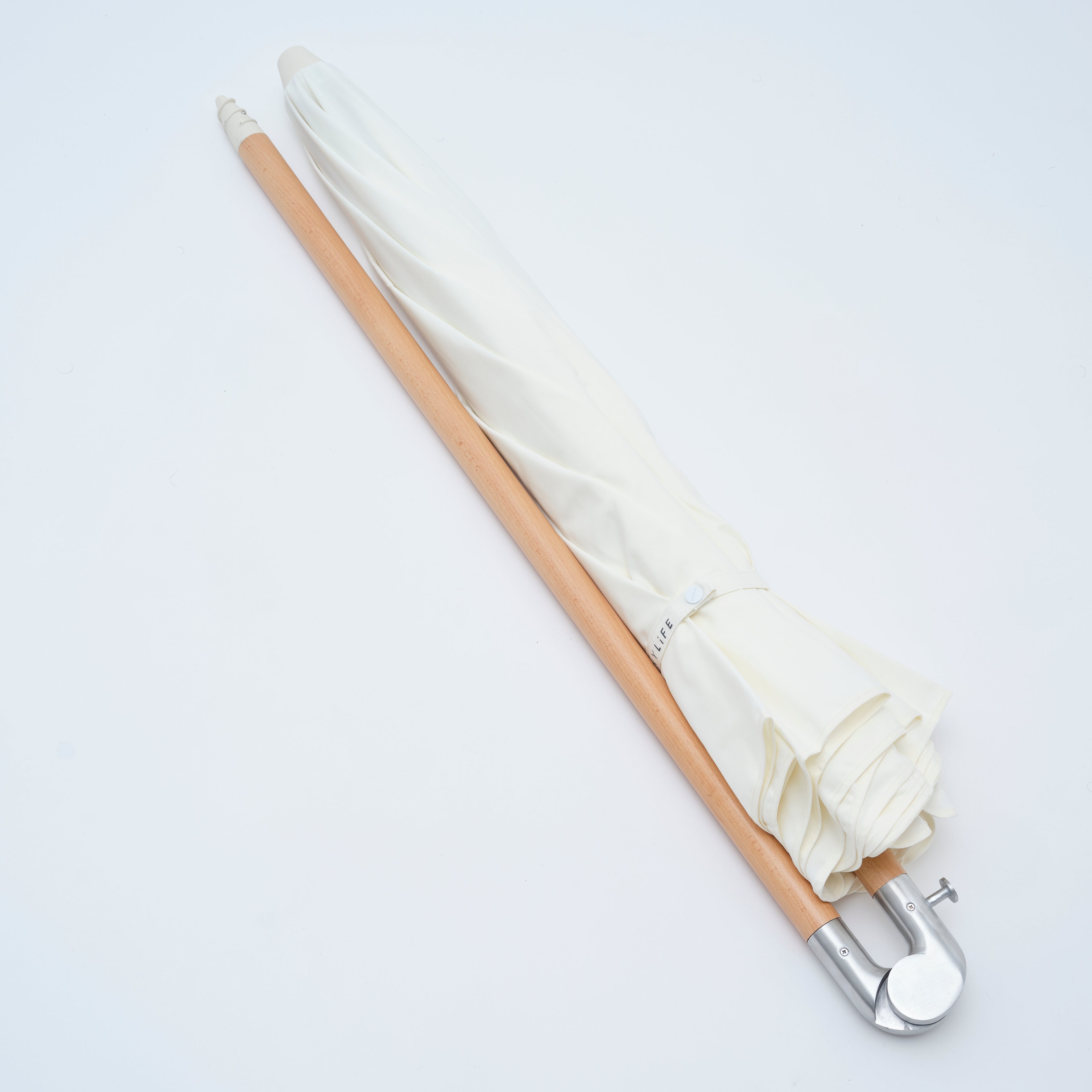 Parasol de Plage de Luxe Couleur Crème
