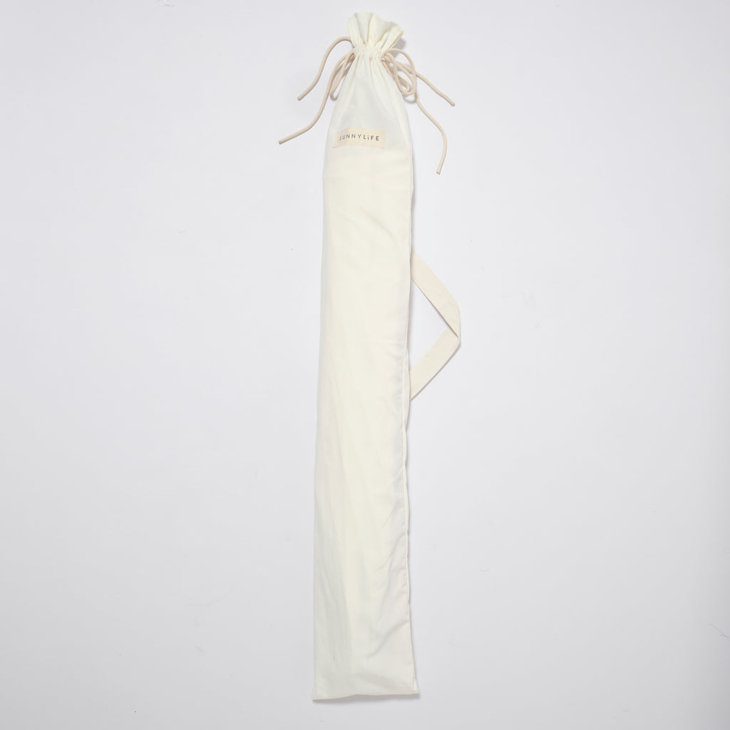 Parasol de Plage de Luxe Couleur Crème