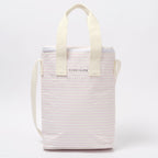 Lightweight Insulated Bag With Pink Stripes Lazy Days