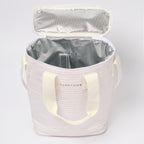 Lightweight Insulated Bag With Pink Stripes Lazy Days