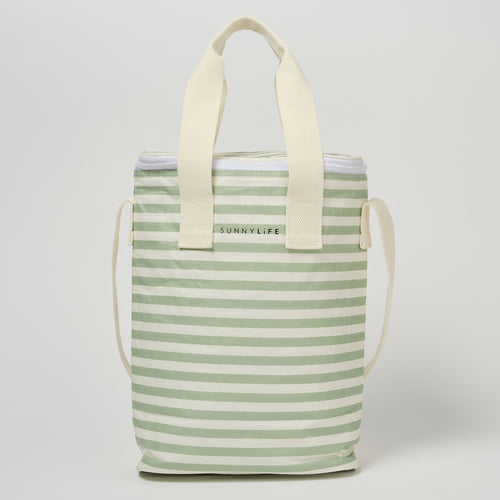 Bolsa térmica ligera a rayas Sea Sage