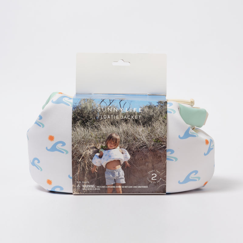 Chaleco Flotante 4-6 Sid The Seagull Blue Wave
