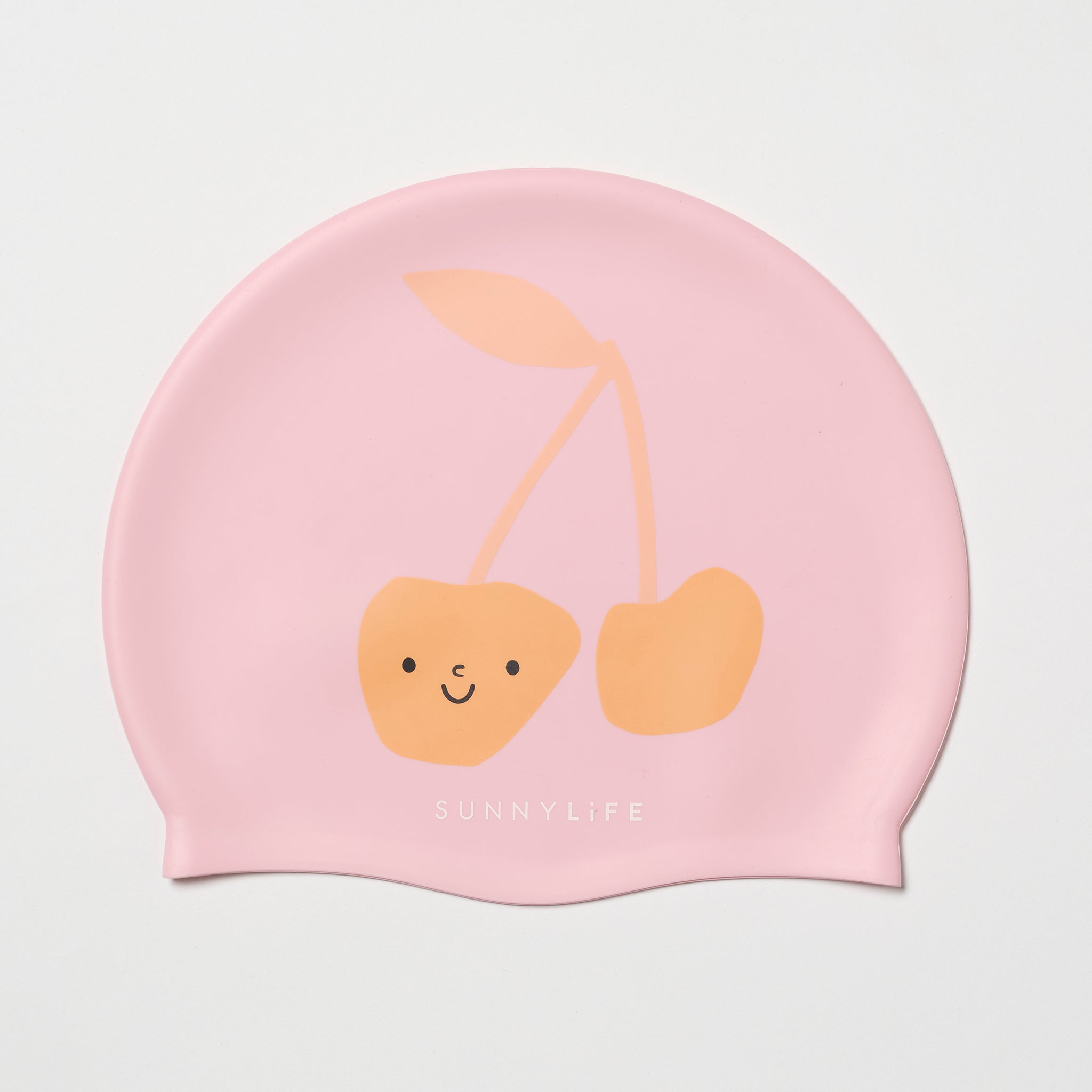 Bonnet De Bain Enfant Barbe À Papa Cerise