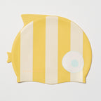 Bonnet De Bain Enfant Finn Le Poisson Rayures Moutarde