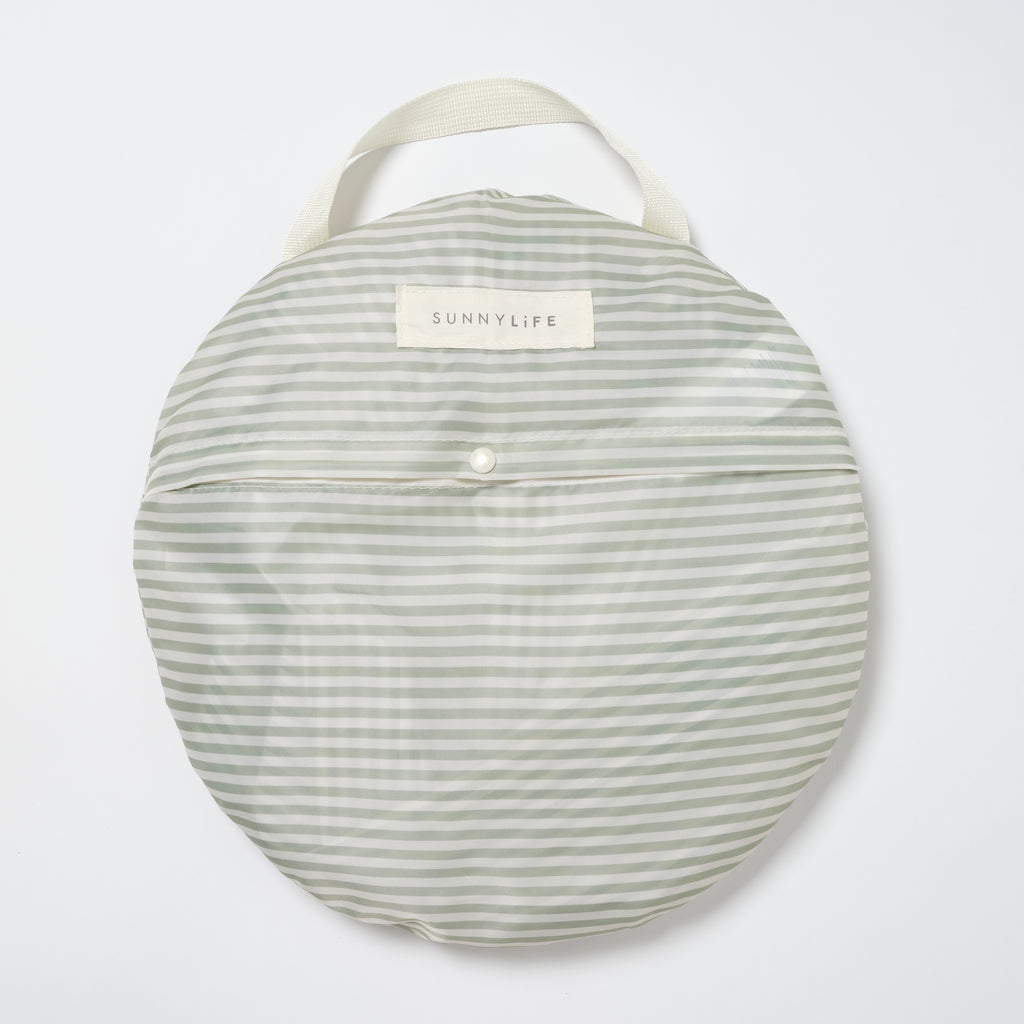 Solo Sun Shader La Palma Sage Stripe