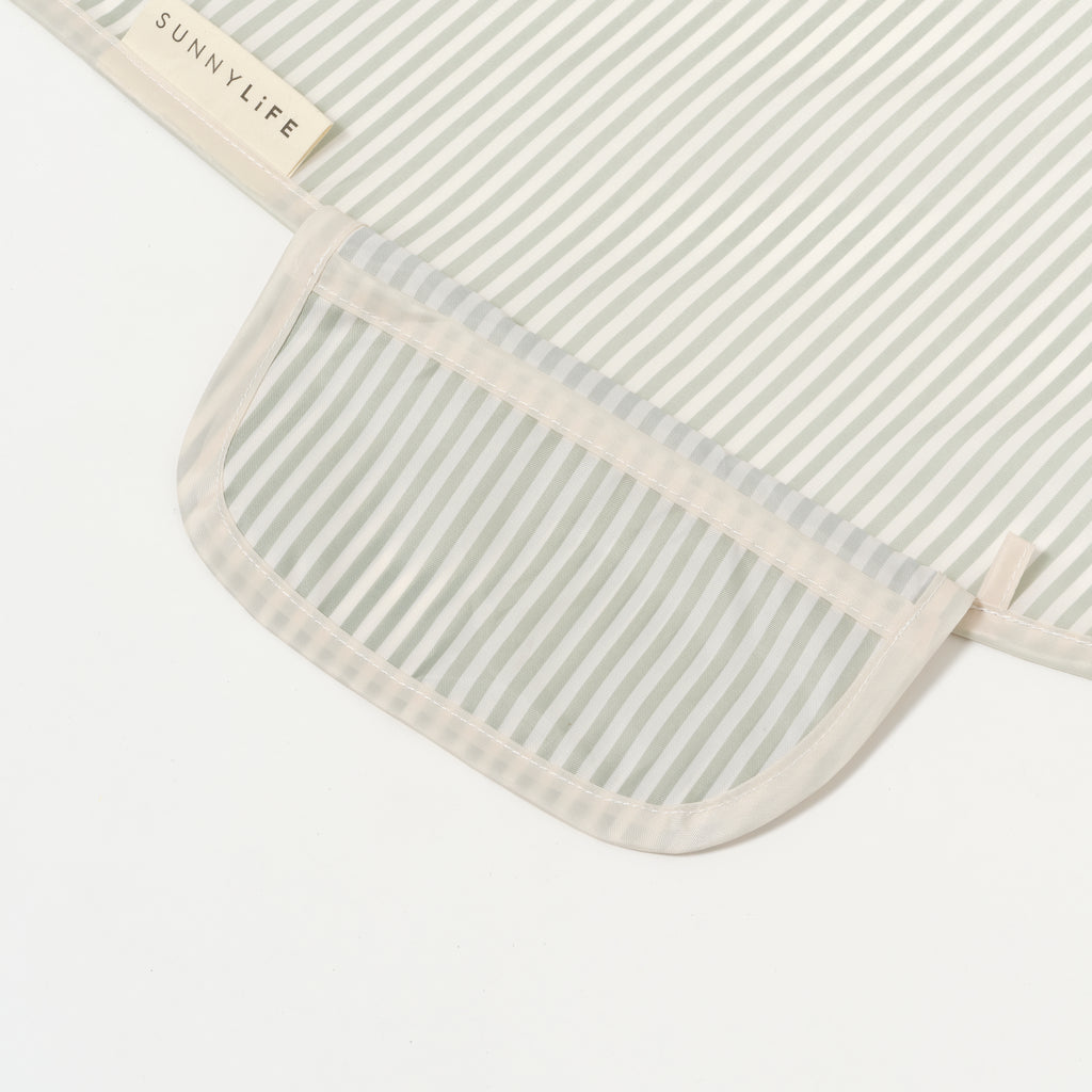 Solo Sun Shader La Palma Sage Stripe