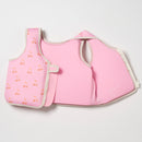 Gilet De Natation Enfant 3-6 Ans Barbe À Papa Cerise