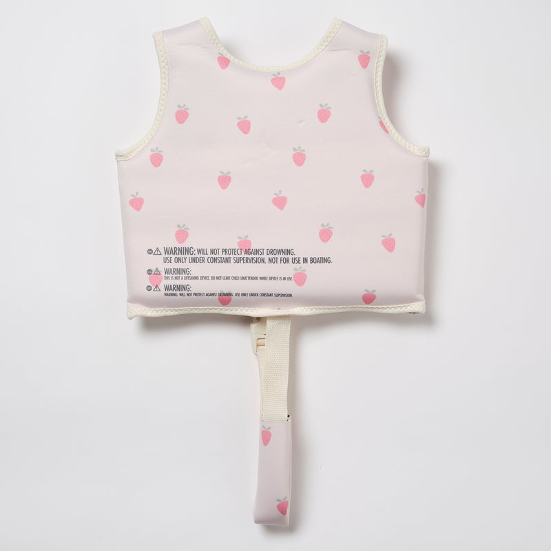 Gilet De Natation Enfant 1-2 Ans Fraise Soleil