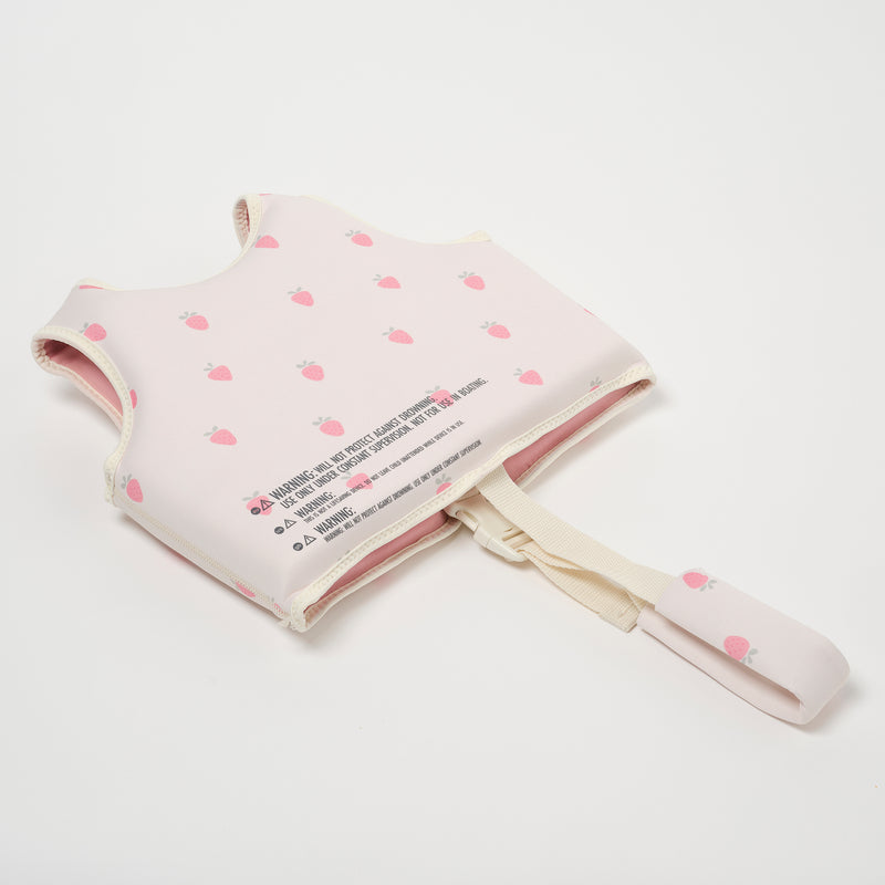 Gilet De Natation Enfant 1-2 Ans Fraise Soleil