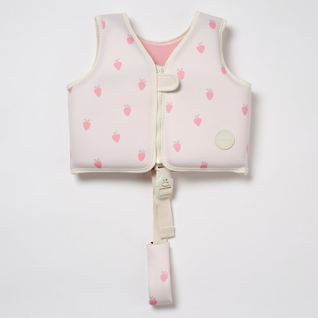 Chaleco de natación infantil 2-3 años Strawberry Sun