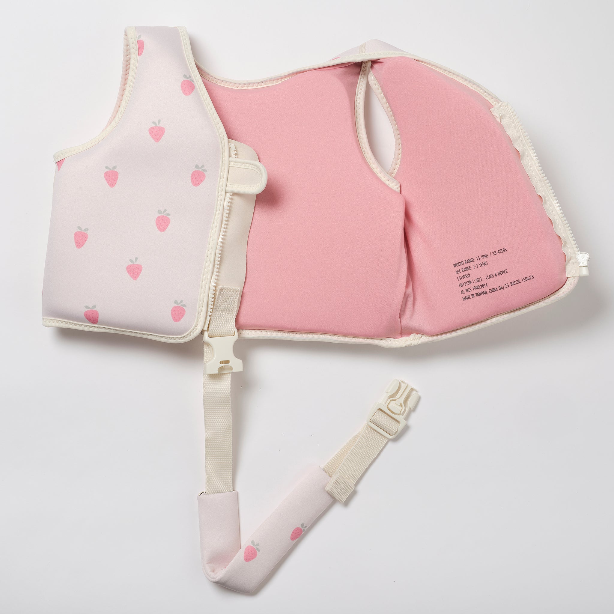 Chaleco de natación infantil 2-3 años Strawberry Sun