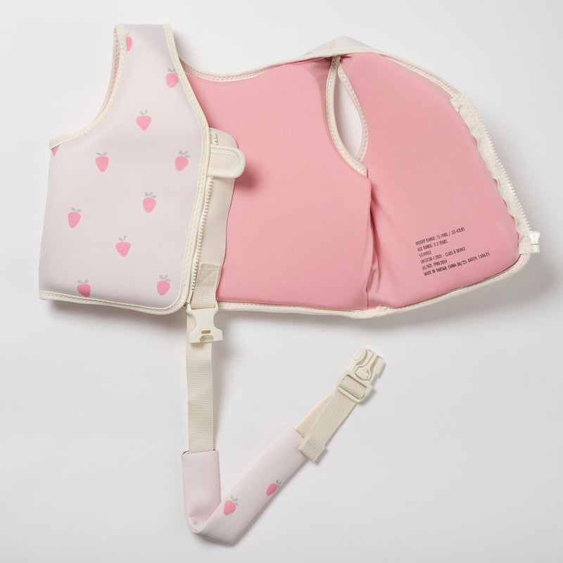 Chaleco de natación infantil 2-3 años Strawberry Sun