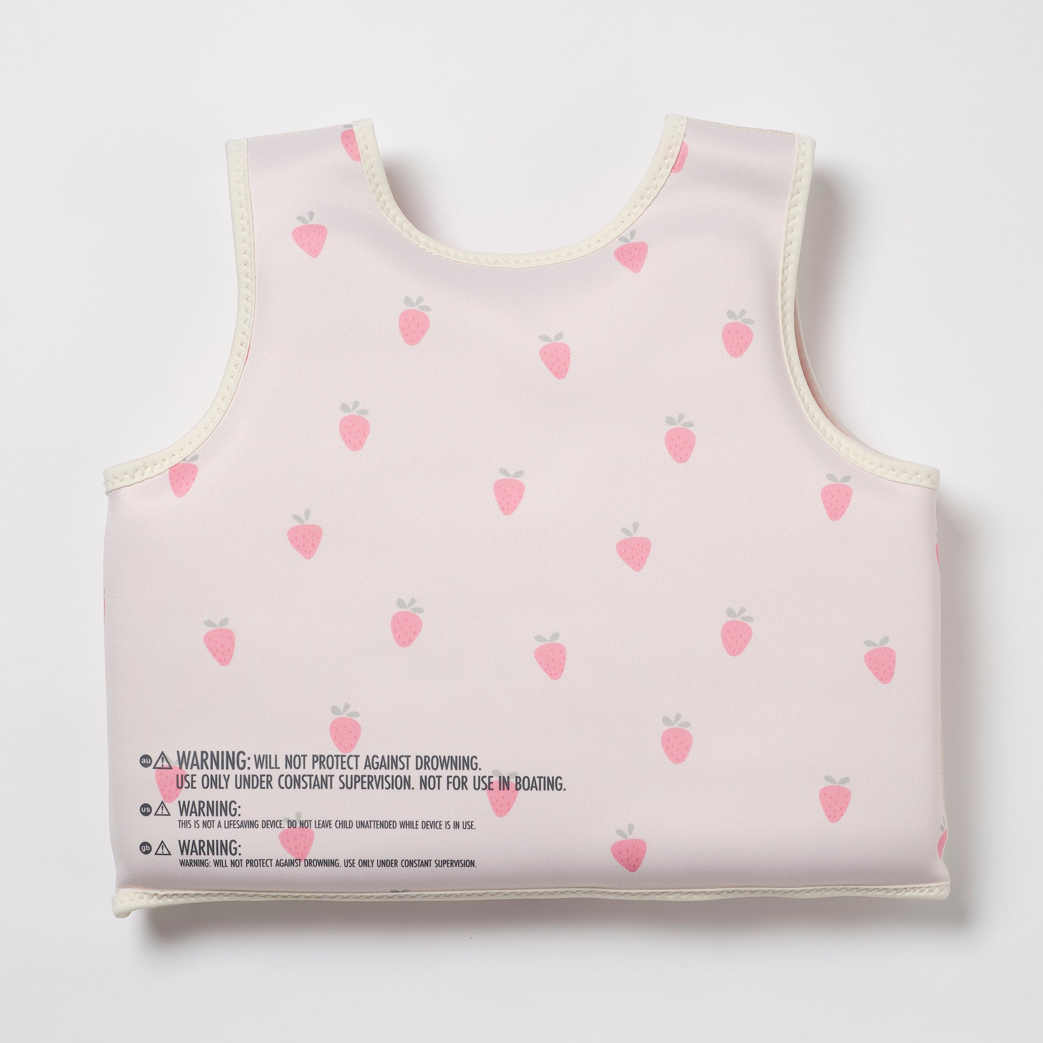 Gilet De Natation Enfant 3-6 Ans Fraise Soleil