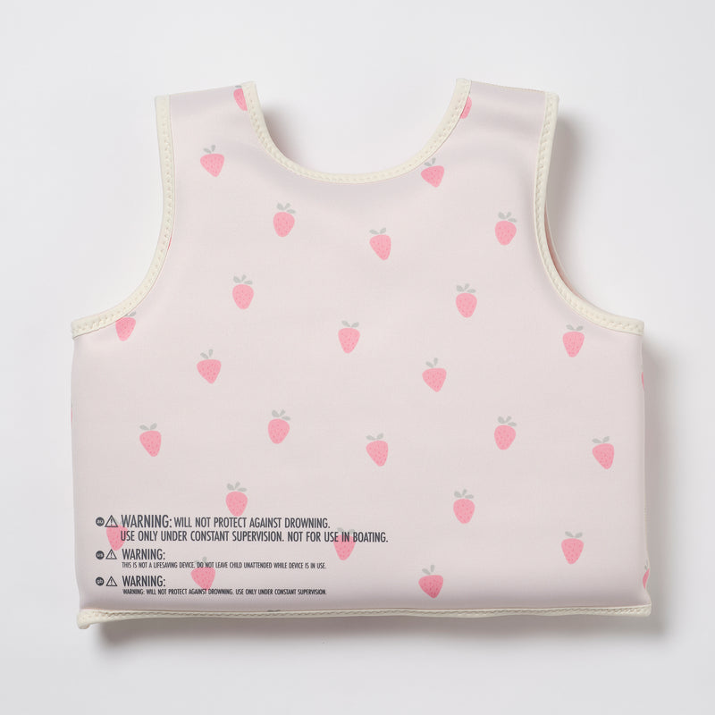 Gilet De Natation Enfant 3-6 Ans Fraise Soleil
