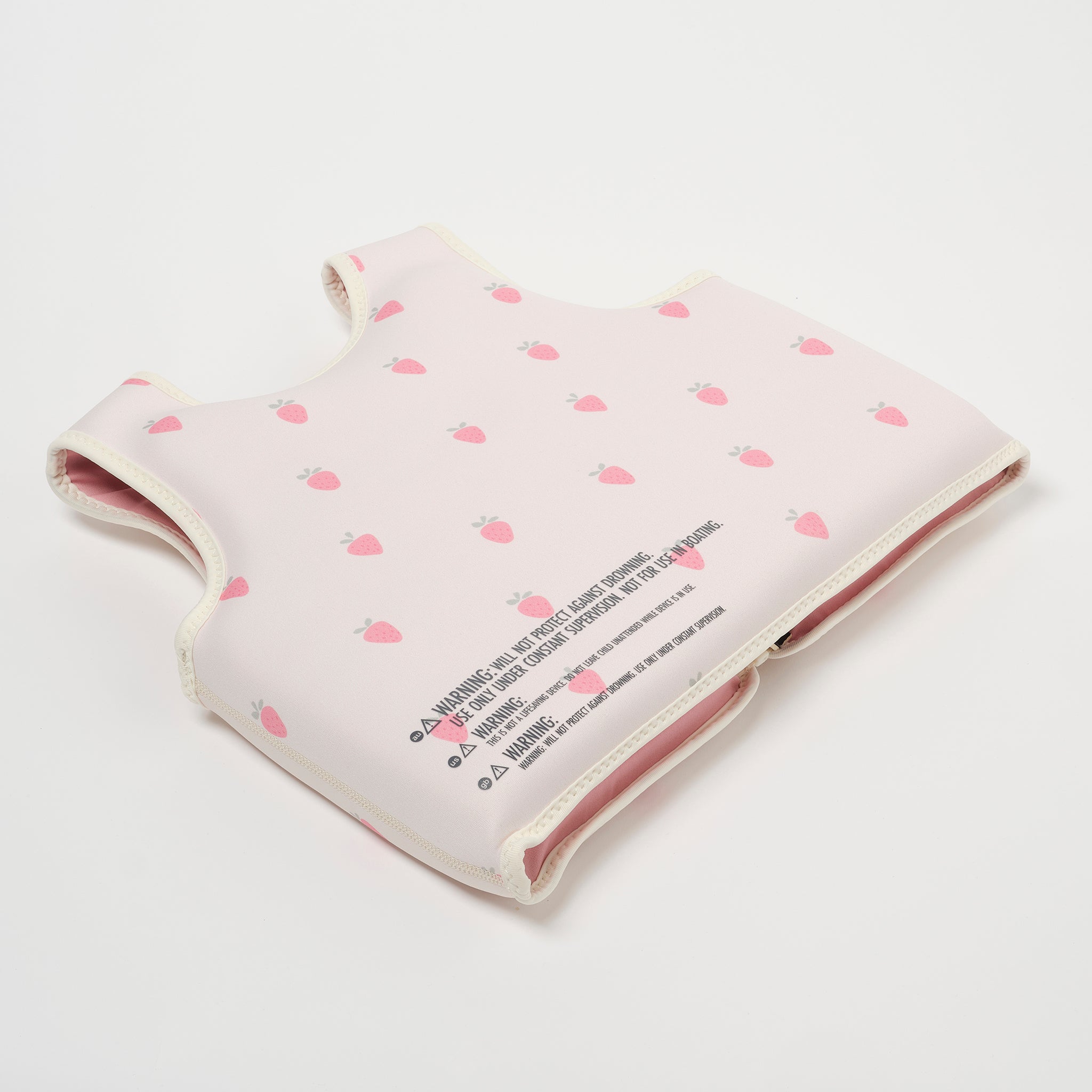 Gilet De Natation Enfant 3-6 Ans Fraise Soleil