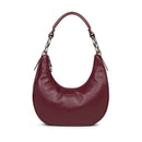 Sac Hobo Zippé Handle First - Bordeaux
