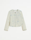 Grier Washed Denim Motorcycle