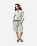 Grier Washed Denim Motorcycle