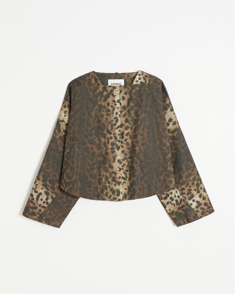 Quinn Leopard Cape