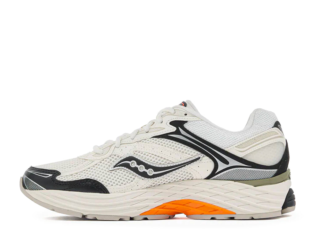 Saucony Progrid Omni 9 White Tumeric - Blanc;Orange